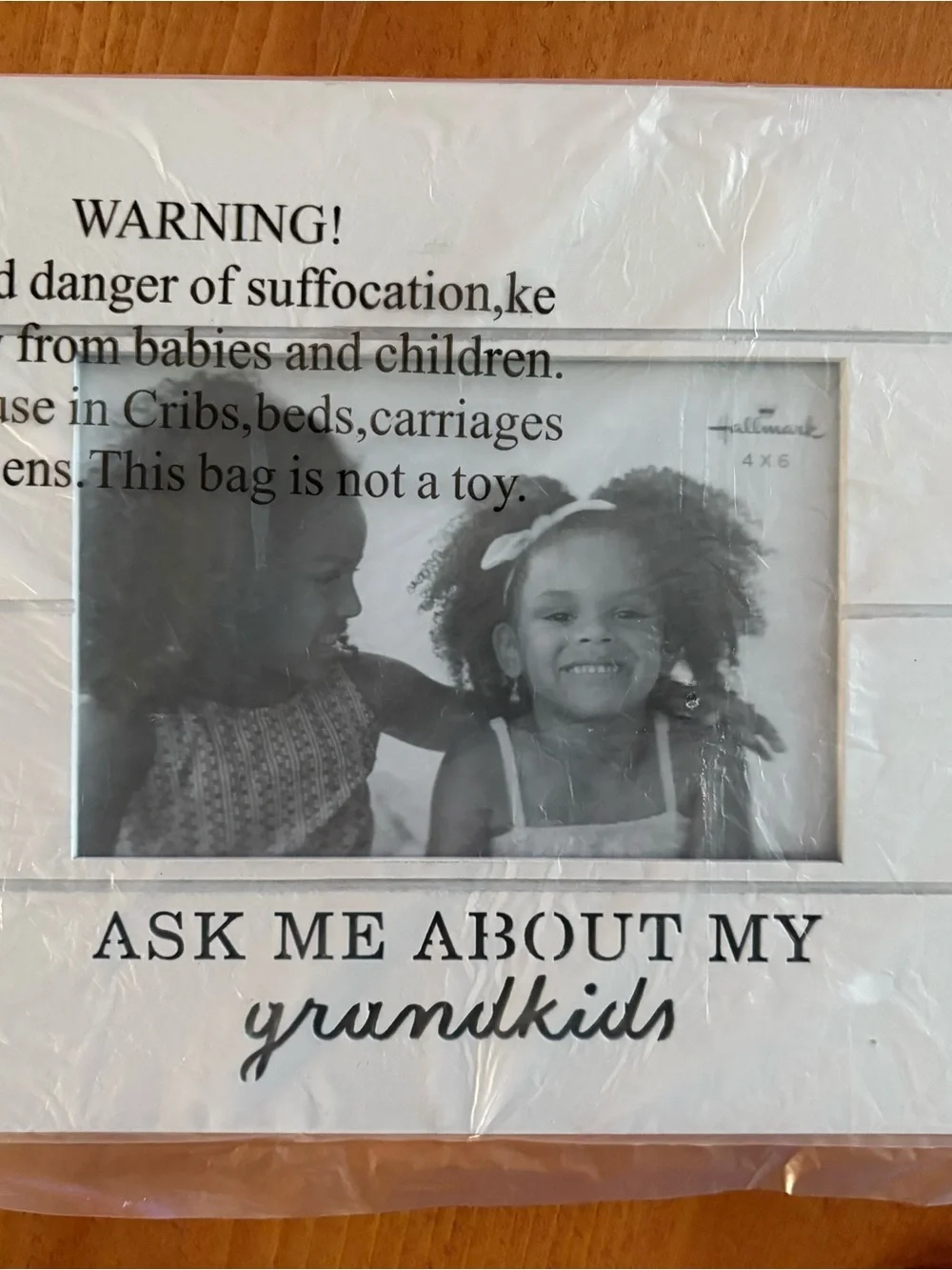 Hallmark Ask Me About My Grandkids Frame, 4x6, Brand New